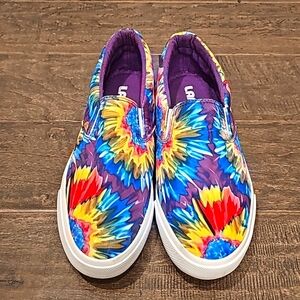 Lamo Women's Tie Dye Loafers sz 10